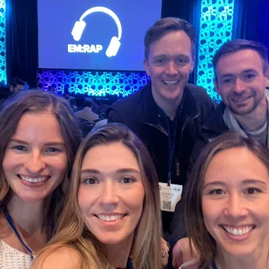 The class of 2024 gets together at EM:RAP One