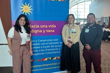 Dr. Rose Diaz (UCLA Faculty) speaks at Vision y Conpromiso, an organization that promotes community health.