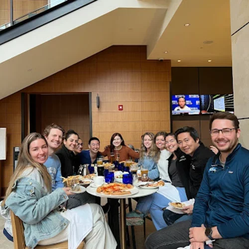 Residents and Ultrasound Faculty celebrating after a successful SonoGames conference