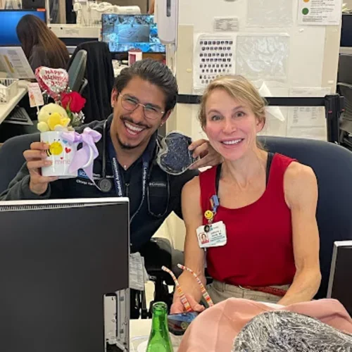 Drs. Witherspoon (2027), Wilson (2027), and Berry (2027) get ready for another day of excitement in the ED!